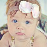 Baby Girl Flower Headband....