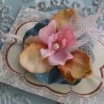 Pink, Antique Taupe and Blu..