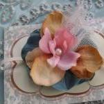 Pink, Antique Taupe and Blu..