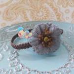 Mint Baby Girl Flower Headb..