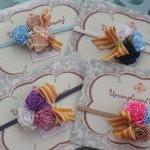 Baby Flower Headband - Rose..