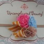 Satin Rose Bloom Headband i..