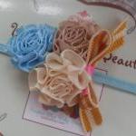 Headbands, Baby Flower Head..