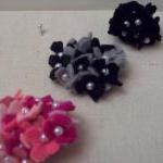 Felt Hydrangea Headband in ..