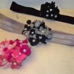 Felt Hydrangea Headband in ..