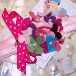 Felt Hydrangea Headband in ..