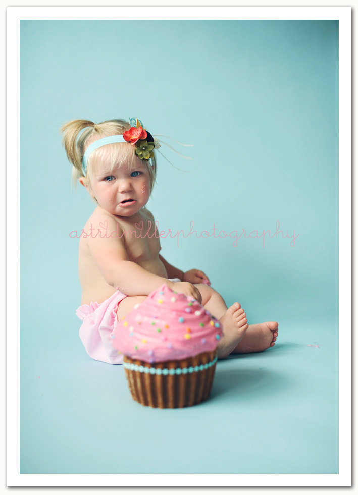 Brown Raw Silk Rosette Headband in Turquouse Stretch Ribbon: The ELLA
