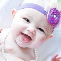 Infant Flower Headbands