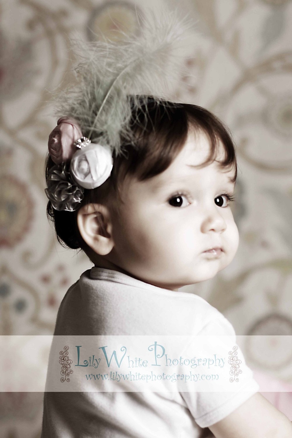 soft pink gray feather and flower newborn headband newborn baby headbands baby flower headband newborn soft pink gray feather and flower newborn headband newborn baby headbands baby flower headband newborn